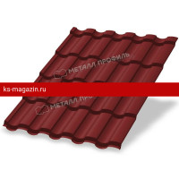 Металлочерепица МеталлПрофиль Монтекристо-M (Colorcoat Prisma-03-3011-0.5) /1 кв.м./