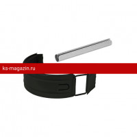 Соединитель желоба в комплекте Aquasystem (Аквасистем) PU MATT 150/100 (RR-33) /1 шт/