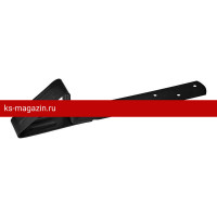 Снегозадержатель Aquasystem для мягк. кр. RR33 черный МАТОВЫЙ /1 шт/