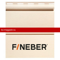 Сайдинг FineBer (Файнбер) BlockHouse Classic Color 3,66м (Слоновая кость) /панель/