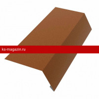 Карнизная планка 100х60х2000мм Pural BT Matt 0,5мм RR750