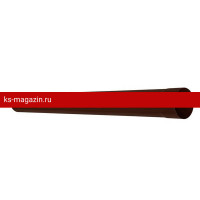 Труба водосточная 3м Aquasystem (Аквасистем) PU 125/90 (RAL 8017) /1 шт/