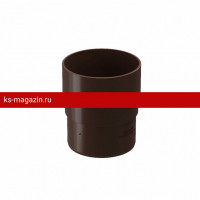 Муфта трубы соединительная Docke PREMIUM (Шоколад) /1 шт/