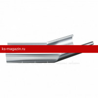 Угол желоба 135 внешний Aquasystem (Аквасистем) Zn 125/90 /1 шт/