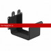 Galeco (Галеко) STAL2 125/80 Соединитель желоба Черный RAL 9005 (RR33) /1 шт/