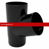 GLC PVC 152/100 Тройник трубы, антрацит RAL 9005