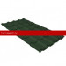 Металлочерепица Grand Line (Гранд Лайн) камея 0,5 GreenCoat Pural matt RAL 6020 /1 кв.м./