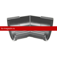 Угол внутренний 135гр. Galeco (Галеко) PVC 152/100 (Графит) /1 шт/