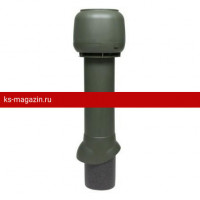 Vilpe (Вилпе) Вентиляционный выход 125/160/700 с колпаком (Зеленый) /1 шт/