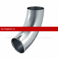 Отвод трубы Aquasystem (Аквасистем) Zn 125/90 /1 шт/