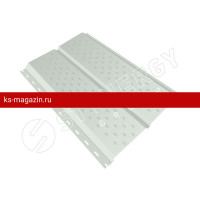 Софит металлический Stynergy (Стинержи) Евробрус / перф. RAL 9003 0.45 / 1шт. /
