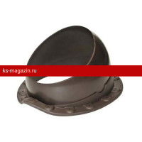 Проходной элемент Krovent (Кровент) Base-VT Wave 125/150 (Коричневый) /1 шт/