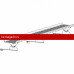Мостик кровельный ROOFsystems PRESTIGE 360 2,5м Натур RAL 3005
