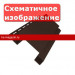 Наличник Grand Line (Гранд Лайн) АКРИЛОВЫЙ (Светлый дуб) 3,10 м /1 шт/