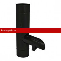 Водосборник Aquasystem (Аквасистем) PU MATT 125/90 (RR-33) /1 шт/