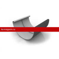 125/90 RUPLAST Соединитель желоба, графит с уплотнителем