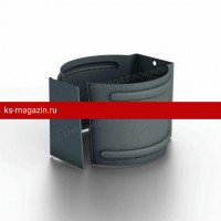 Держатель трубы (кирпич) Металл Профиль 125/100 Foramina Freeze (Grey) /1 шт/