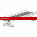Мостик кровельный ROOFsystems PRESTIGE 360 1,2м Фальц RAL 3005