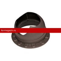 Проходной элемент Krovent (Кровент) Base-VT Seam 125/150 (Коричневый) /1 шт/