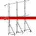 Ограждение ROOFsystems ECONOM d-25 (круг) H-1200/3,0м универ ТУ RAL3005