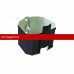 Кронштейн трубы на кирпич прямоугольный Matt Grand Line (Гранд Лайн) Vortex Matt 127/102 (RAL 7024) /1 шт/