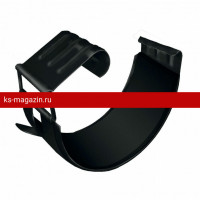Соединитель желоба Optima Matt 125мм RAL 9005