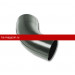 Колено трубы Металл Профиль Престиж 125/100 (RAL 7024, серый графит) /1 шт/