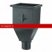 Воронка водосборная удлиненная Aquasystem (Аквасистем) PU MATT 125/90 (RR-23) /1 шт/