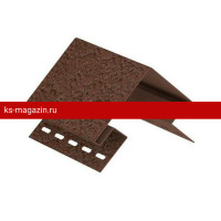 Угол наружный UPLAST (Ю-Пласт) STONE-HOUSE Клинкер (Магма) /1 шт/