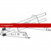 Снегозадержатель ROOFsystems ECONOM d25(круг), 1м NEXT ФАЛЬЦ, Т-обр. опора RAL 6005