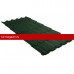 Металлочерепица Grand Line (Гранд Лайн) квинта плюс 0,5 GreenCoat Pural Matt RAL 6020 /1 кв.м./