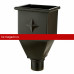 Воронка водосборная удлиненная Aquasystem (Аквасистем) PU MATT 150/100 (RR-32) /1 шт/