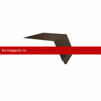 Планка капельник 100х50х2000 Stynergy (PURRUS PRO Matt-RAL8017-0.5)