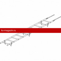 Лестница кровельная ROOFsystems PRESTIGE ZN400 3м Универ RAL 3005