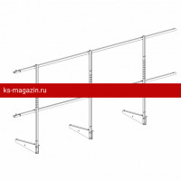 Перила к мостику кровельному ROOFsystems ELITE H-1200 3м RAL 3005