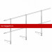 Перила к мостику кровельному ROOFsystems ELITE H-1200 3м RAL 3005