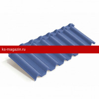 Композитная черепица Metrotile (Метротайл) Gallo (Голубой) /лист/