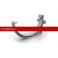 125/90 RUPLAST Кронштейн желоба металлический, белый 9010