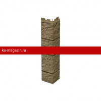 Угол наружный ТехноНИКОЛЬ Песчаник (Светло-коричневый) /1 шт/