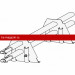 Снегозадержатель ROOFsystems PRESTIGE ZN 45*25 (овал), 1,2м композит.(треугольн.) RAL 3005
