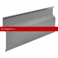 Фартук Aquasystem (Аквасистем) S6 SV15 L=2м (Pural Matt-RR 23-0,55 мм) /1 шт/