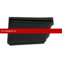 Заглушка левая Matt 127мм Grand Line (Гранд Лайн) Vortex Matt 127/102 (RAL 9005) /1 шт/