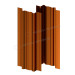 Штакетник металлический МЕТАЛЛ ПРОФИЛЬ TRAPEZE-T 16,5х118 (AGNETA-03-Copper\Copper-0.5)