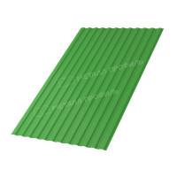 Профлист МЕТАЛЛ ПРОФИЛЬ МП-10x1100-A NormanMP (ПЭ-01-6018-0,5)