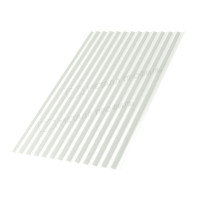 Профлист МЕТАЛЛ ПРОФИЛЬ МП-18x1100-B (PURMAN-20-9010-0,5)