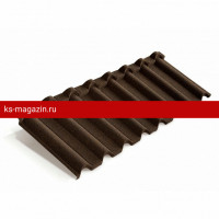 Композитная черепица Metrotile (Метротайл) Gallo (Айрон барк) /лист/