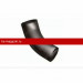 Колено 60 град Optima Matt 90мм RAL 8017
