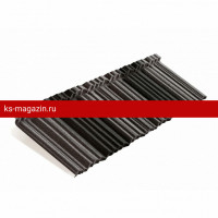 Композитная черепица Metrotile (Метротайл) MetroShake II (Рустик) /лист/