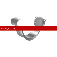 Держатель желоба L=70 мм Grand Line (Гранд Лайн) 90/125 (RAL 9003) /1 шт/