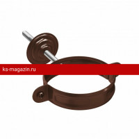 Aquasystem PUrus 150/100 Хомут трубы с комплектом крепления RAL 8017